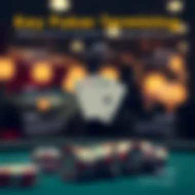 Key Poker Terminology Infographic summarizing important poker terminology